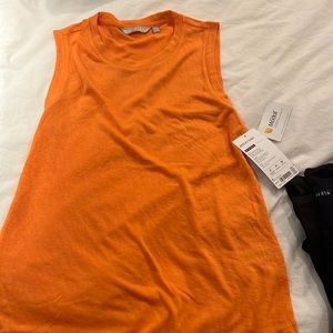 Athlete breezy tank size small new with tags on